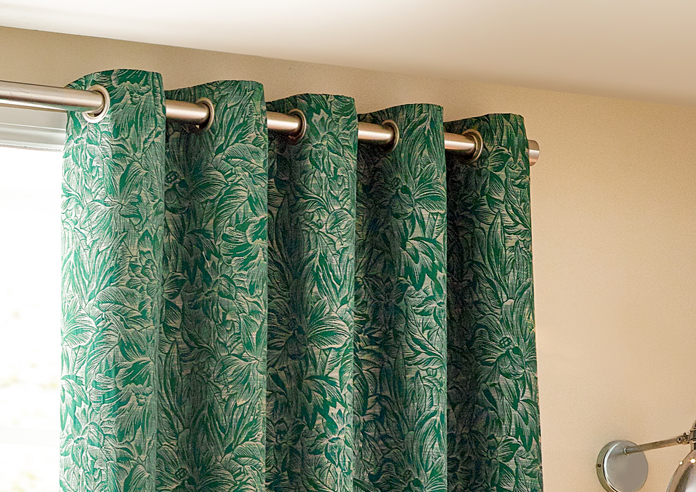 Grantley Eyelet, Emerald - Ready Made Curtains - Image 9